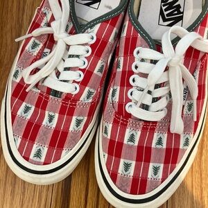 VANS Plaid Tree🌲Sneakers 9